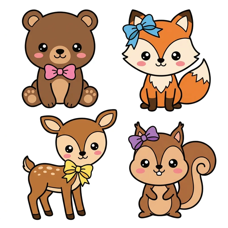Free woodland baby shower PNG sample 5